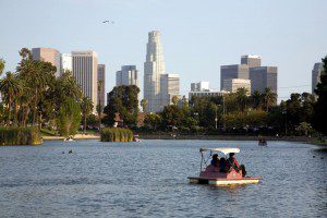 LA California - Echo Park Lake