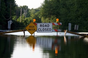 Flash flood damage in Atlanta GA