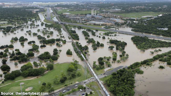 San Antonio TX Flooded