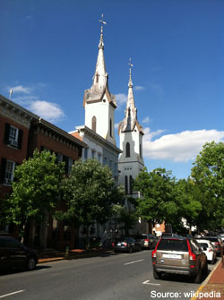 Church Street in Frederick MD Church Street in Frederick MD