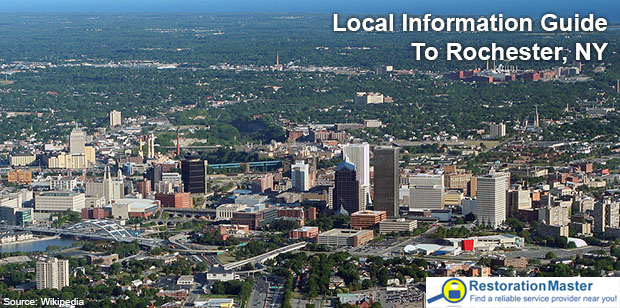 The city of Rochester, NY