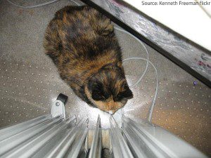 Keep children and pets away from heat sources.