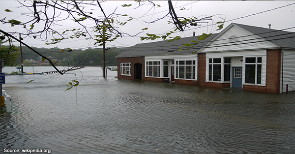 House Damaged by Flood