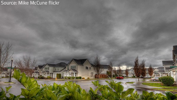 There seems to be a storm spell in the air - a tornado is approaching.