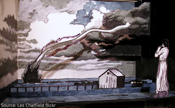 Tornadoes are inspiring but dangerous.