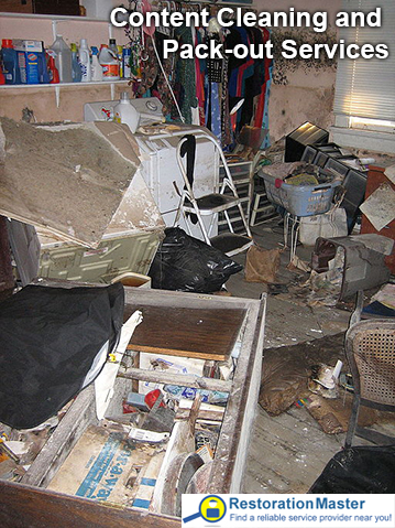 Content Cleaning and Packout Services