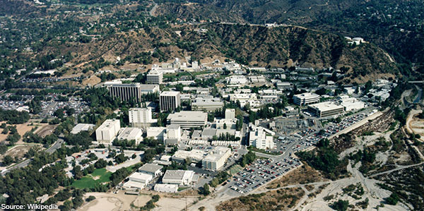 Site du JPL en Californie