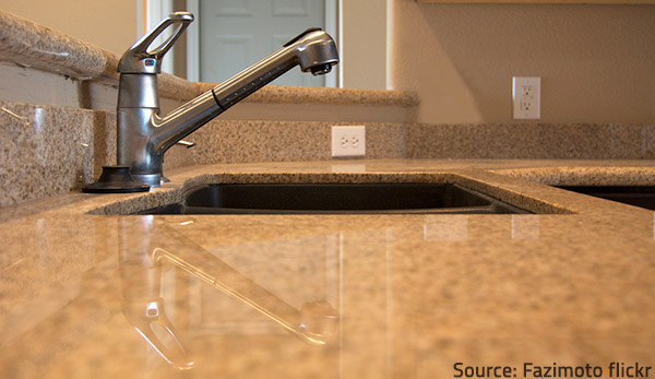 Clean your countertops well before sealing.