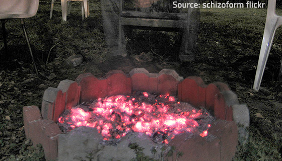 Learn how to extinguish fire properly.