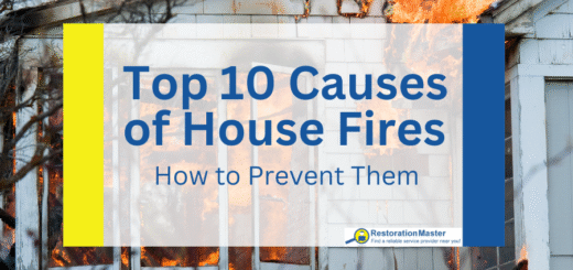 Top 10 Causes of house fires - RestorationMaster