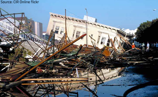 Earthquakes are a major threat to the entire state of California.