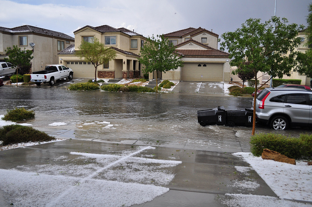Flash flood Flash flood in Las Vegas NV