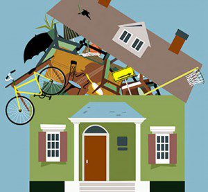 Find the thin line between a clutter and a hoard.