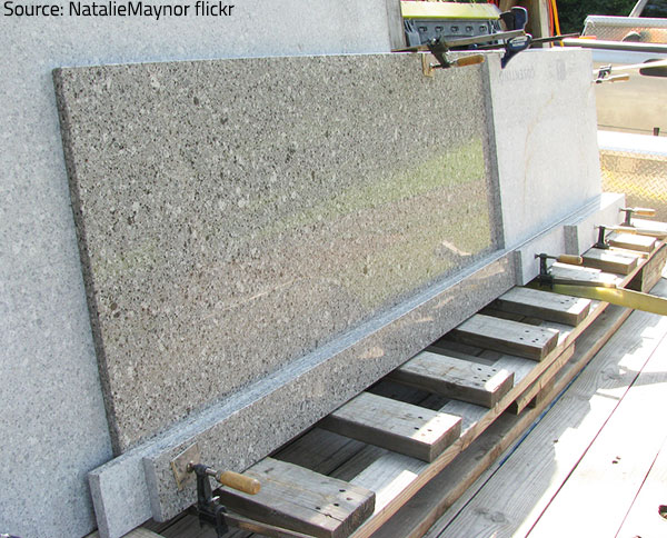 Granite comes in a wide variety of colors and patterns.