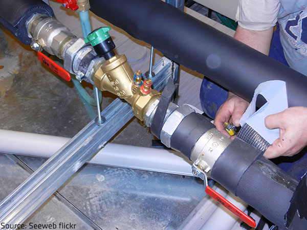 Prevent pipes from freezing and bursting during the cold winter months.