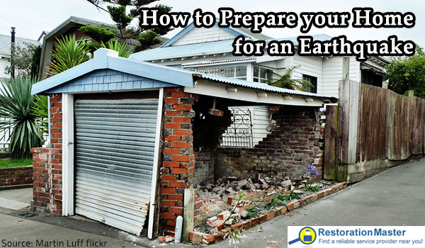Preparing for an earthquake.