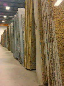 Granite slabs