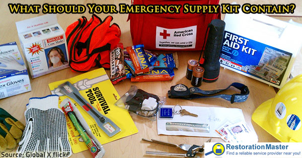emergency supply kit What should an emergency kit contain.