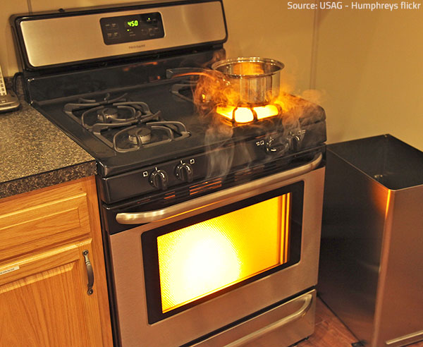 Electrical fire safety requires special precautions.