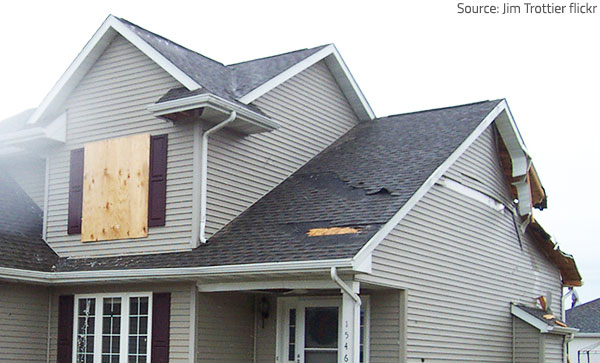 Make sure you fix any problems as soon after a storm as possible.