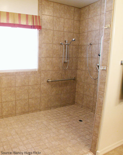 Porcelain is durable, stain- and water-resistent and easy to maintain.