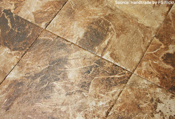 Porcelain tiles come in a great variety of textures, colors and styles.