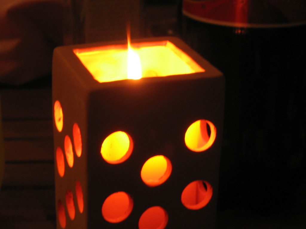 fire damage caused by candles