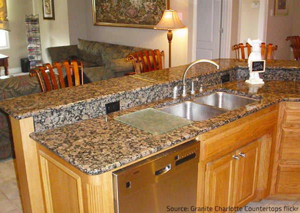 Countertops make great impression.