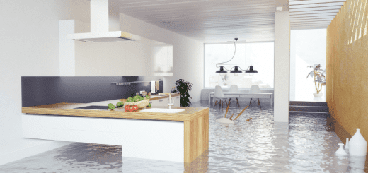 kitchen flooding