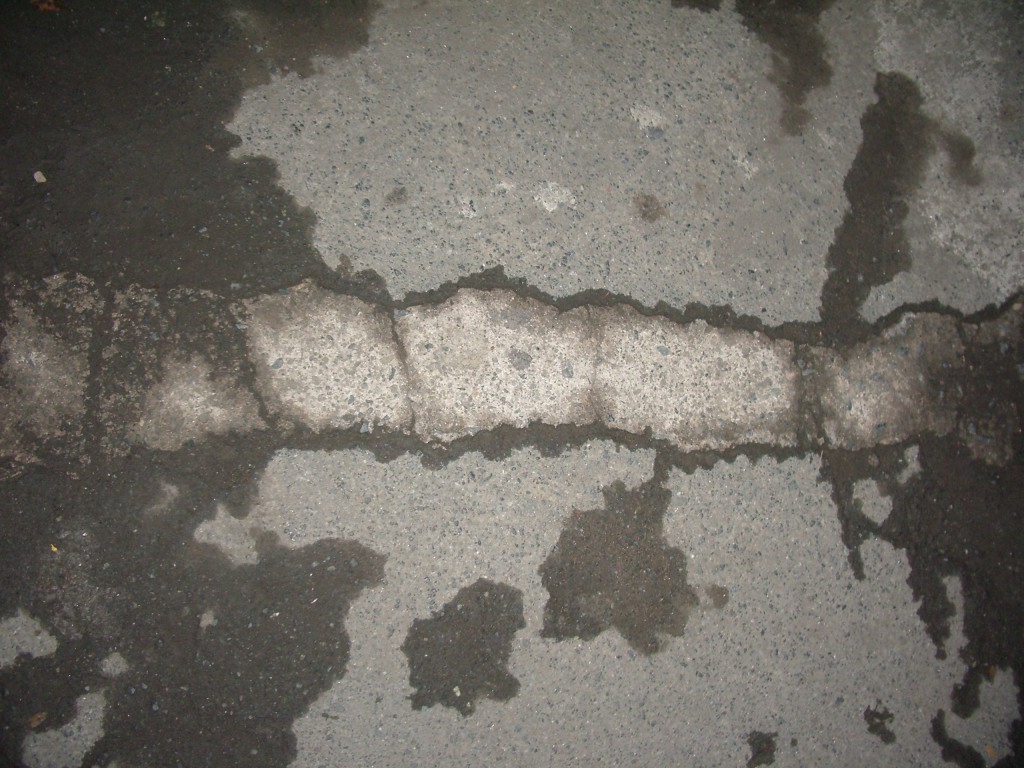 basement crack