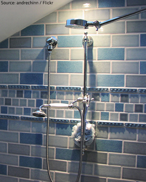 New shower heads offer a cheap and easy way to improve your bathing experience.