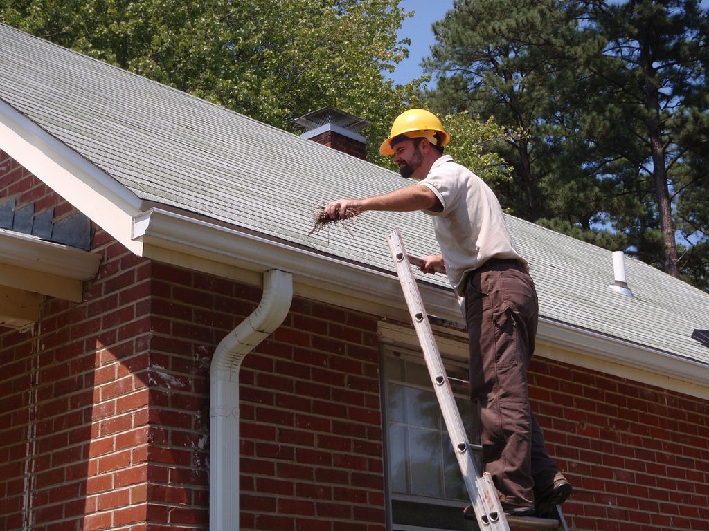 Inspect roof and gutters Inspect roof and gutters