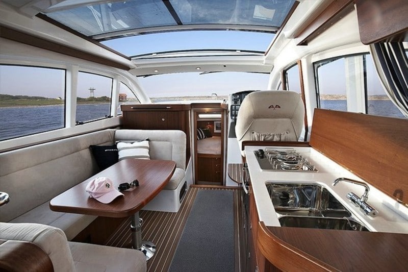 Clean Boat Interior