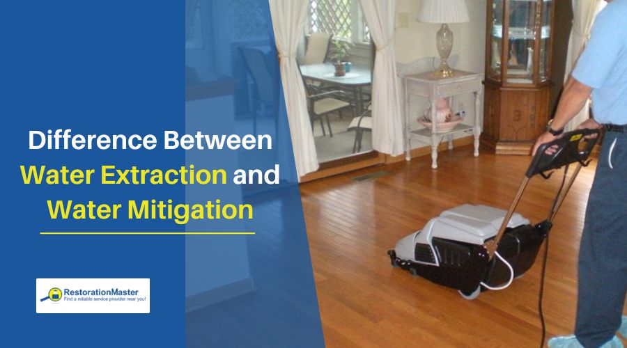 difference between water extraction and water mitigation difference between water extraction and water mitigation