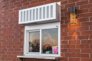 Drive-Thru Air Curtain