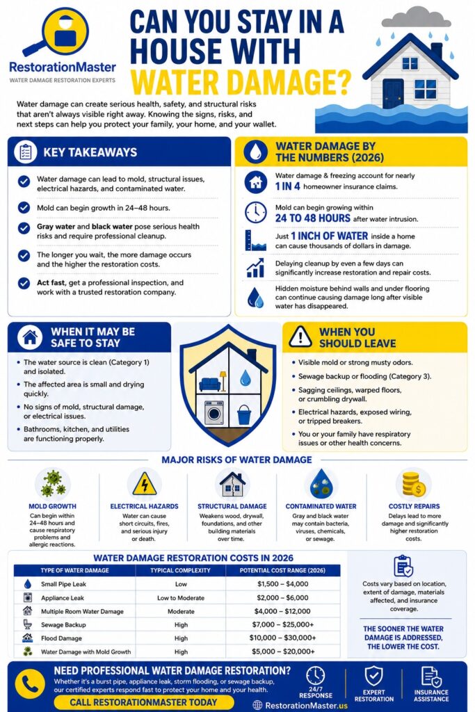 Cost of Water Damage The True Costs of Water Damage in 2026