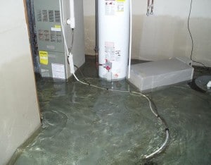 water damage restoration