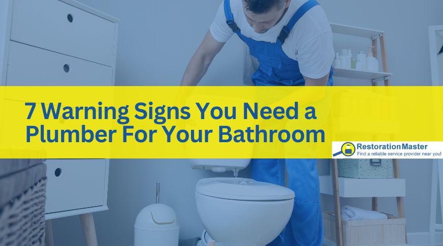 7 Warning Signs you need a plumber for your toilet leaks and clog