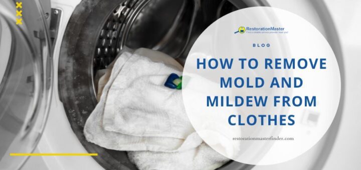 DIY methods to remove mold and mildew from clothes