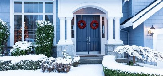 protect home exterior during winter