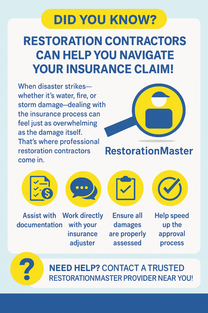 We help Tampa Bay & Fort Myers homeowners with: water extraction, structural drying, smoke/soot cleanup, and mold remediation - with documentation for insurance. RestorationMaster works with insurance