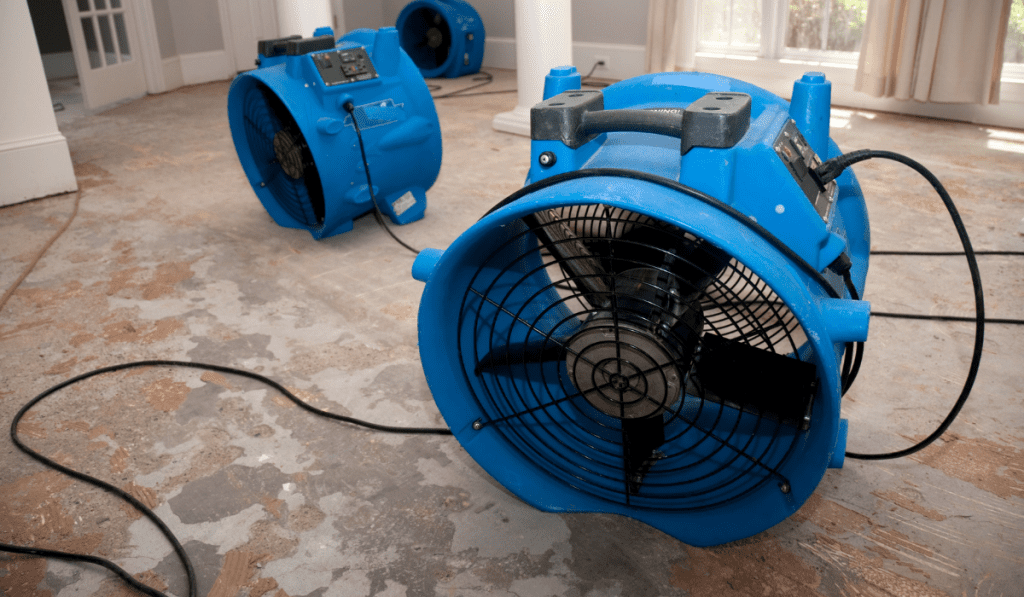 dehumidifiers Ventilate the area