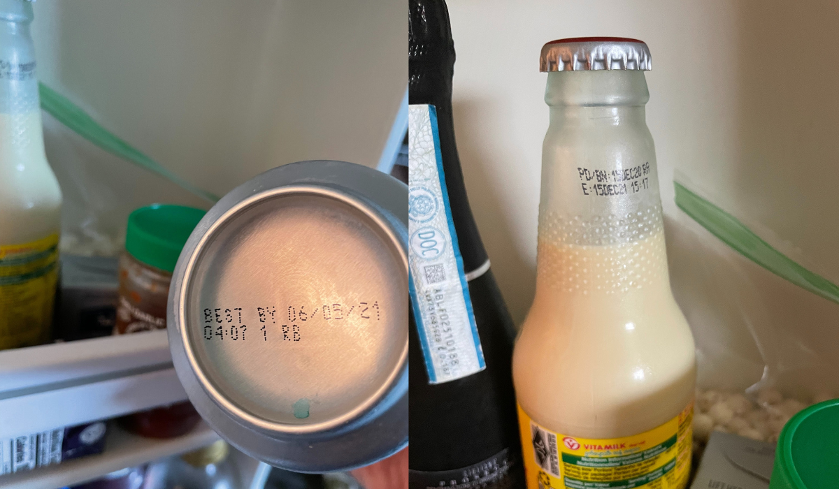 expired good in the refrigerator expired good in the refrigerator