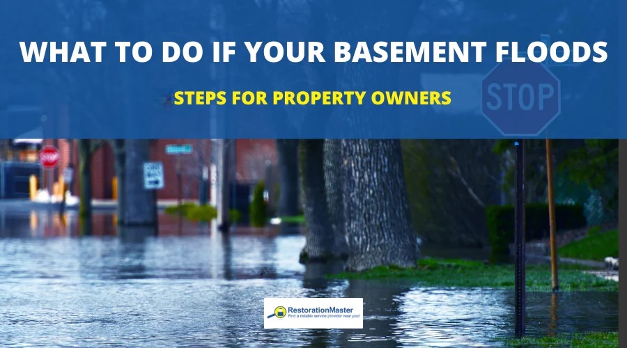 What to Do If Your Basement Floods - RestorationMaster