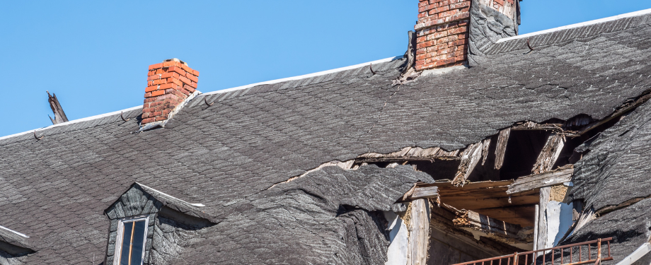 Storm Damaged Roof in Morristown, NJ