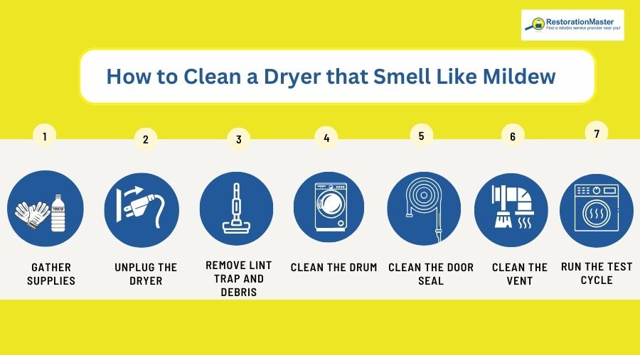how to clean the dryer that smells like mildew how to clean the dryer that smells like mildew