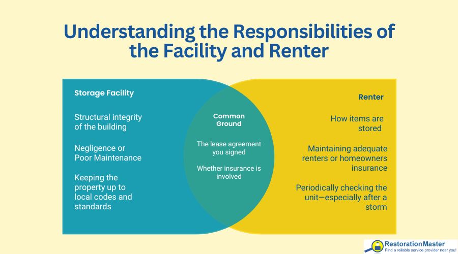 understanding the responsibilities between a storage facility and renter