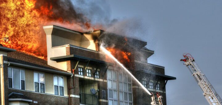 apartment fire