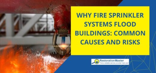 fire sprinkler water damage