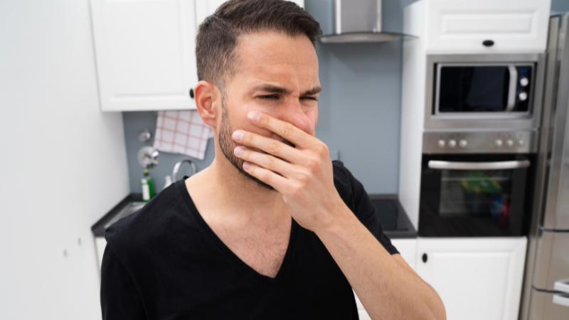 Smell of Oil in the kitchen Smell of Oil in the kitchen